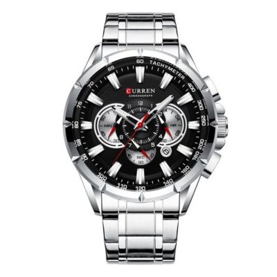 RELOJ CURREN 8363 - QUARTZ NEGRO I PLATEADO I AZUL | CUR-31 I CUR-32 I CUR-33 I CUR-75