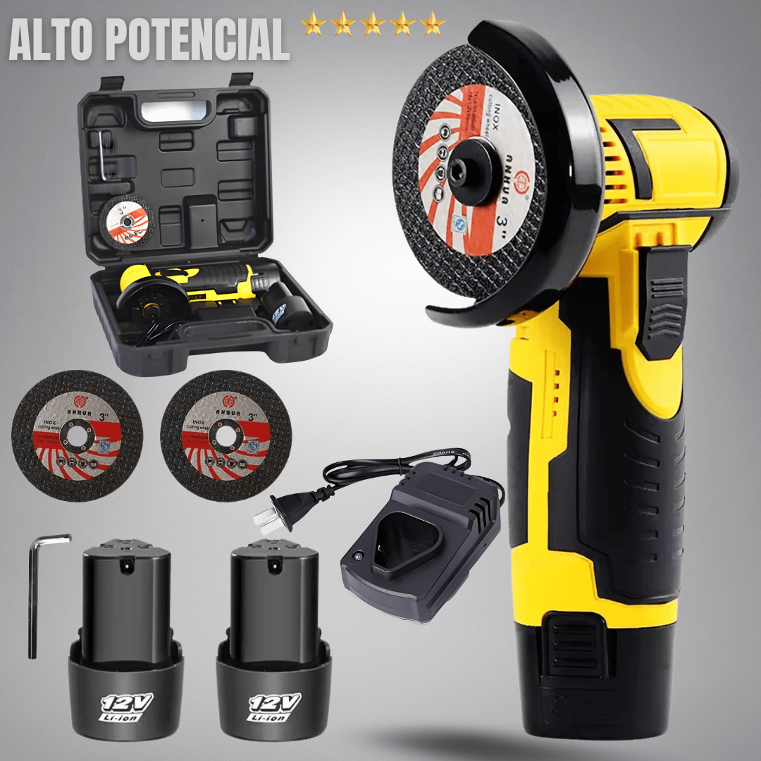 MINI AMOLADORA 12V DOBLE BATERÍA