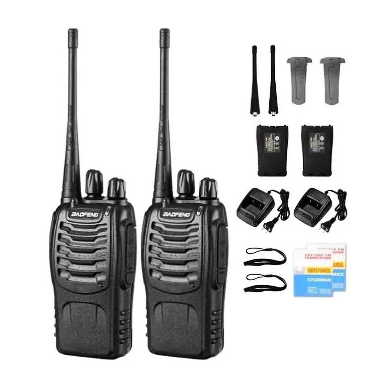 COMBO X2 RADIOS BOAFENG PRO + AURICULARES